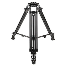 Load image into Gallery viewer, SIRUI BCT/2003Broadcast Stand with Bag Without Head (Aluminium 75mm Automatic Level Ierhalb Bowl/Height 160cm/Weight 9lbs/Maximum Load 10kg Black
