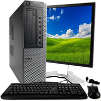 Dell Optiplex 790 SFF Computer, Intel Core i5 3.1 GHz, 4 GB RAM, 250 GB HDD, Keyboard/Mouse, WiFi, 17in LCD Monitor (Brands Vary), DVD, Windows 10 (Renewed)