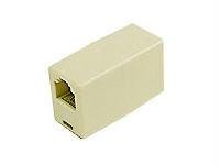 C2G/Cables to Go 01920 RJ11 4-pin Modular Inline Coupler Straight-Through (Ivory)