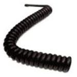 Load image into Gallery viewer, 6 Foot Flat Black Phone Handset Cord
