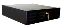 Load image into Gallery viewer, Mier Products 20x5x20 NVR/DVR Lockbox - 120V Fan, Made in The USA
