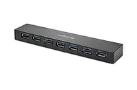 Kensington USB 3.0 7-Port Hub, Transfer speeds up to 5Gbps - 3amps for Fast Charge Smartphones & Tablets, Plug and Play Installation, HP, Dell, Windows, MacBook Compatible