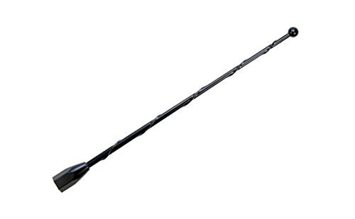 AntennaMastsRus - 7 Inch Black Short Antenna is Compatible with Saturn Vue (2002-2007) - Spiral Wind Noise Cancellation - Spring Steel Construction