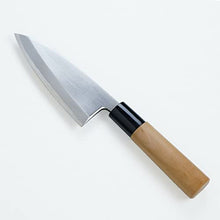 Load image into Gallery viewer, &quot;HONMAMON&quot; Deba Knife 120mm For Left Hander made of Shirogami Steel
