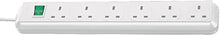 Load image into Gallery viewer, Brennenstuhl 1159523 Eco-Line Extension Lead, 6, White
