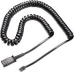 Load image into Gallery viewer, 3 X Polaris U10P Cords for Plantronics QD Compatible headsets - Direct connect cords
