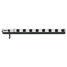 Load image into Gallery viewer, Vertical Power Strip, 8 Outlets, 1 1/2 x 24 x 1/2, 15 ft Cord, Silver
