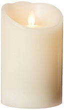 Load image into Gallery viewer, Sterno Home MGT814406CR00 Cream Smooth Wax Pillar with Timer
