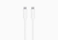 Load image into Gallery viewer, Cygnett Lightspeed USB-C to USB-C PVC Cable (2M/6.5&#39;) - White
