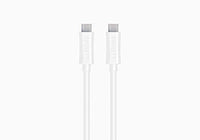 Cygnett Lightspeed USB-C to USB-C PVC Cable (2M/6.5') - White