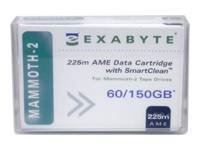 Exabyte Mammoth-2 225m AME 8mm Data Cartridge 60/150GB, Part # 00558