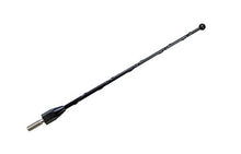 Load image into Gallery viewer, AntennaMastsRus - 7 Inch Black Short Antenna is Compatible with Kia Optima (2001-2006) - Spiral Wind Noise Cancellation - Spring Steel Construction - Stainless Steel Threading
