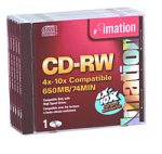 Load image into Gallery viewer, Imation IMN41424 CD-RW, 10x, (5-Pack)
