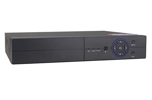 16CH 1080P Lite 5-in-1 HD Analog Hybrid DVR&NVR Support 1080P IP Camera+1080P AHD/TVI/CVI Camera and 960H Analog Camera Standalone DVR CCTV Surveillance Security System Video Recorder (No HDD)