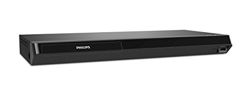 Philips 4K Ultra HD Blu-ray Player with Playback Built-in WiFi, Netflix, YouTube & VUDU