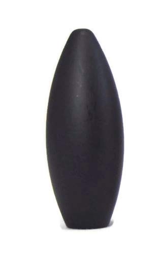 Urbanest Bullet Lamp Finial for Lamp Shades,2-inch (Black)