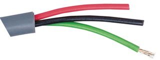 Belden 8443 060100 Multi-Conductor Cable, 3 Conductor, 150 Volt AC, 2.9 Amps, 22 AWG, 100' Length, Chrome
