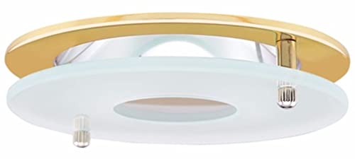 Elco Lighting EL1426G 4 Low Voltage Adjustable Clear Reflector with Suspended Frosted Glass