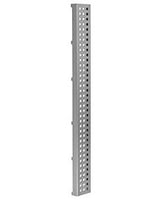 Jaclo 6212-42-PSS Dotted Channel Long Shower Drain Grate, 42