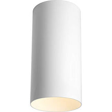Load image into Gallery viewer, Cylinder Collection 6&quot; Modern Outdoor Ceiling Light White
