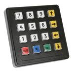 Keypad, 50 mA, 24 V, 4 x 4, Matrix, 16