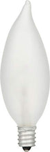 Load image into Gallery viewer, SYLVANIA Home Lighting 15323 Incandescent Bulb, B10-40W, Double Life, Inside Frost Finish, Candelabra Base, Pack of 6
