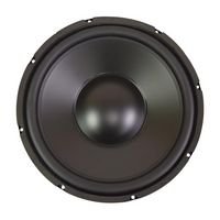 Load image into Gallery viewer, 55-5725-12&quot; Poly Cone Woofer with Rubber Surround
