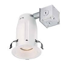 Load image into Gallery viewer, Commercial Electric 3 in. White Baffle Recessed Kit
