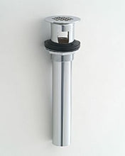 Load image into Gallery viewer, Jaclo 808-SG P.O. Plug Grid Style Drain with Overflow Holes, Satin Gold

