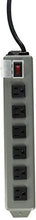 Load image into Gallery viewer, TRIPP LITE UL24RA-15 Waber Industrial Power Strip 6 Right-Angle Outlets 15&#39; Cord, Locking Switch Cover Black
