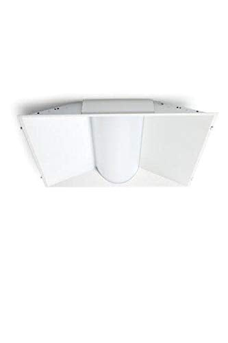 Sylvania 71726 Luminaire LED 25W 2x2 Volumetric Troffer - White Retrofit, Dimmable 4000K - Easy to Install - Save Time and Money