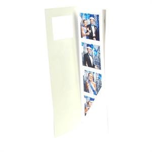 Neil Enterprises 2x8 4-Photo Strip Photo Folder - 100 Pack