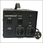 HEAVY DUTY 1800 WATTS STEP UP/DOWN TRANSFORMER WITH GROUNDED GERMAN/EURO PLUG. 110V/220V FOR WORLDWIDE USE