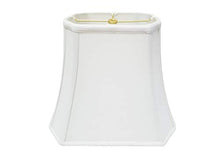 Load image into Gallery viewer, Royal Designs Rectangle Cut Corner Lamp Shade, Linen White, (5 x 6.5) x (8 x 12) x 10
