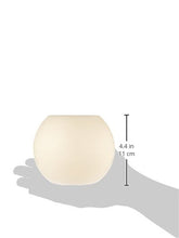 Load image into Gallery viewer, EcoGecko 87001 Wax Sphere LED Flameless Candle with 5 Hour Timer
