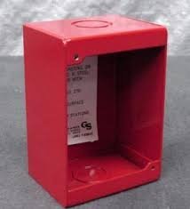 Edwards Signaling P-039250 Steel Box for Surface Mounting Fire Pull Stations