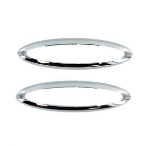 Jaguar XF Key Fob Cover Set. Chrome