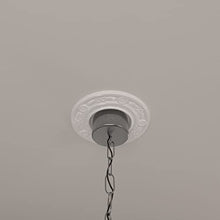 Load image into Gallery viewer, Ekena Millwork CM08DN Daniela Ceiling Medallion, 8&quot;OD x 3 7/8&quot;ID x 1/2&quot;P, Primed
