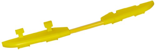 Cross-Guard CPRL-5GD-Y Polyurethane ADA Compliant Rail for Guard Dog 5 Channel Heavy Duty Cable Protectors, Yellow, 2