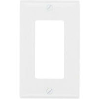 Legrand - Pass & Seymour SP26WUCC100 Wall Plate One Gang Decorator Easy Installation, White