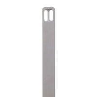 Panduit MMP350W17-Q Marker Plate, 304 Stainless Steel, Natural (25-Pack)