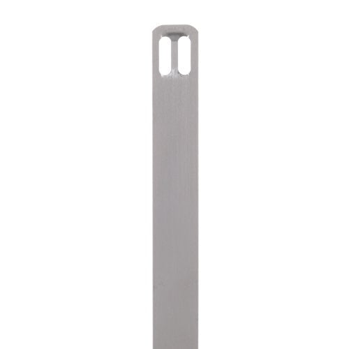 Panduit MMP350W17-Q Marker Plate, 304 Stainless Steel, Natural (25-Pack)
