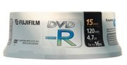 FUJI 25302846 Disk, DVD-R, 4.7GB for General use,15-Pk spindle, 16x (Discontinued by Manufacturer)