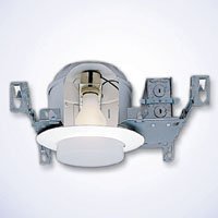 HALO Recessed H27T-6PK Housing Shallow Ceiling Non-IC 120V Line Voltage, 6