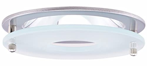 Elco Lighting EL1426N 4 Low Voltage Adjustable Clear Reflector with Suspended Frosted Glass