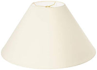 Royal Designs, Inc. Coolie Empire Hardback Lamp Shade, Eggshell, 7 x 20 x 12, HB-607-20EG