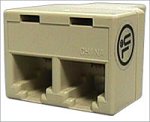 Load image into Gallery viewer, Sprint 89154 Modular 3-way Inline Coupler, Ivory
