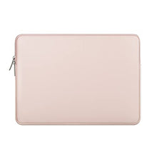 Load image into Gallery viewer, RAINYEAR 11 Inch Laptop Sleeve Soft PU Leather Case Protective Water Resistant Zipper Cover Padded Carrying Bag Compatible with 11.6 MacBook Air Surface for 11&quot; Chromebook Notebook Computer(Pink)
