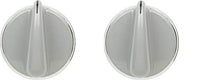 yan 2 x WH01X10462 Knob and Clip for GE Dryer
