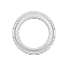 Load image into Gallery viewer, Renovators Supply Manufacturing Recessed Lighting Trim 12 in. Wide White Polyurethane Ornate Recessed Ceiling Light Trims
